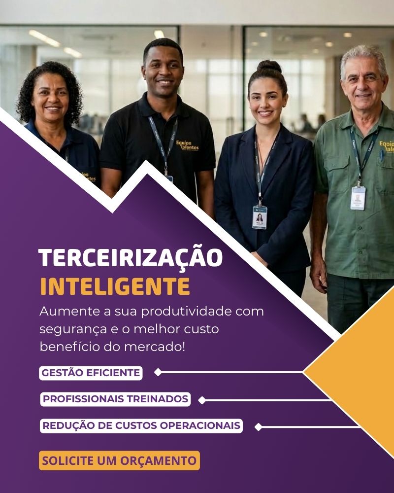 Equipe Talentos Facilities e Terceirização